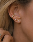 Isla Studs - CZ | Leah Alexandra | JV Studios Boutique 