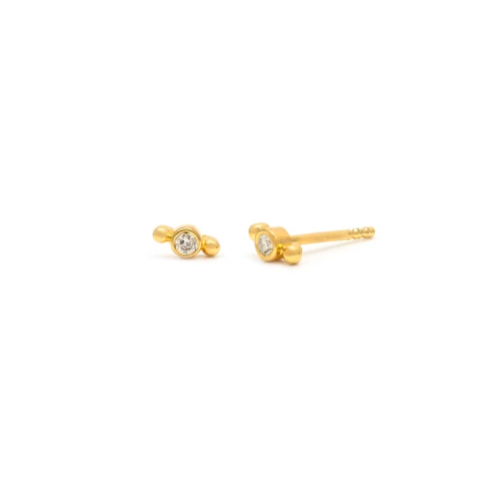 Isla Studs - CZ | Leah Alexandra | JV Studios Boutique 