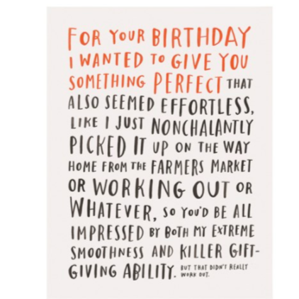 Awkward Birthday | Greeting Card
