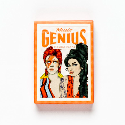 Music Genius Playing Cards