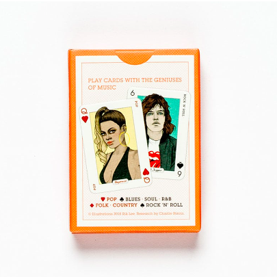 Music Genius Playing Cards