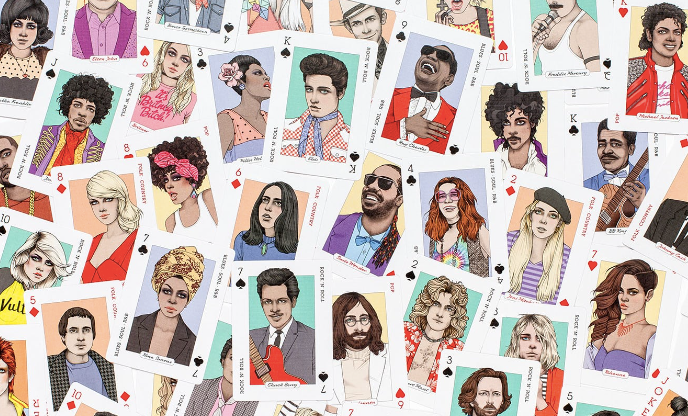 Music Genius Playing Cards