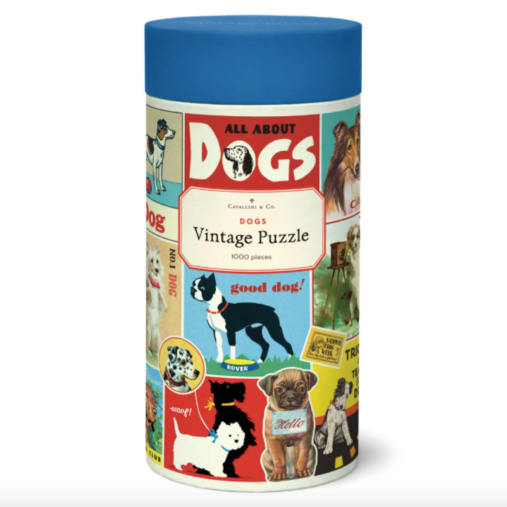 Vintage Puzzle - Dogs