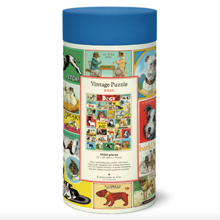 Vintage Puzzle - Dogs