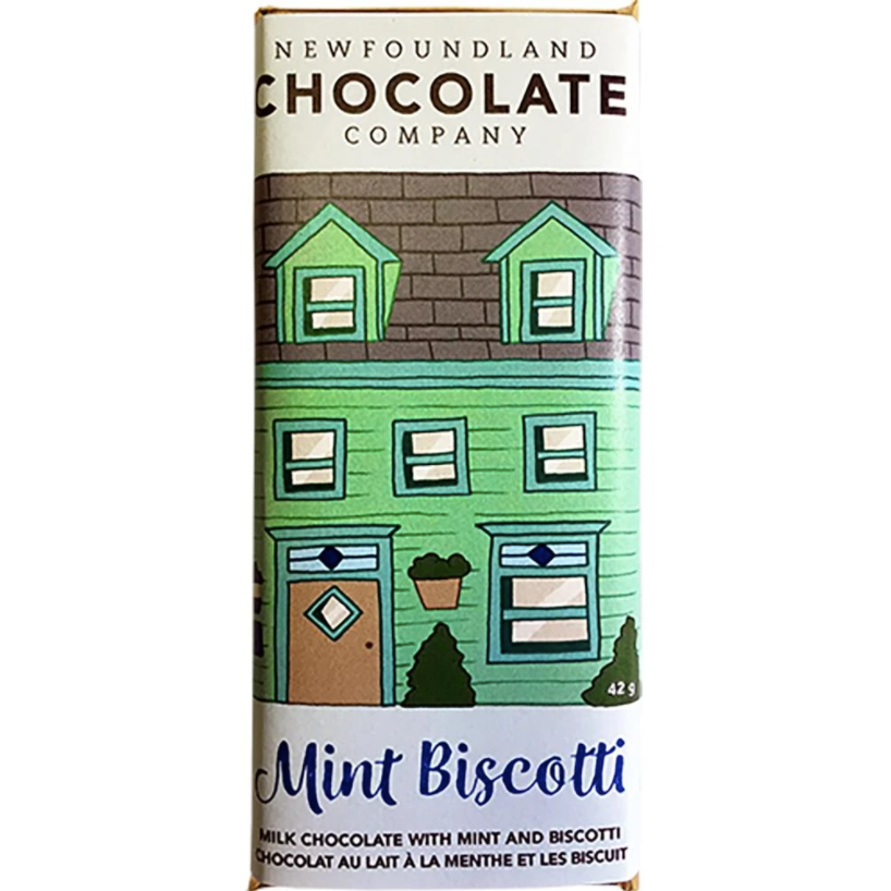 NFL Chocolate | Mint Biscotti