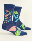 Love Who You Love Crew Socks