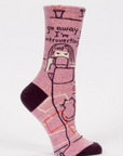 Go Away, I'm Introverting Socks - Women