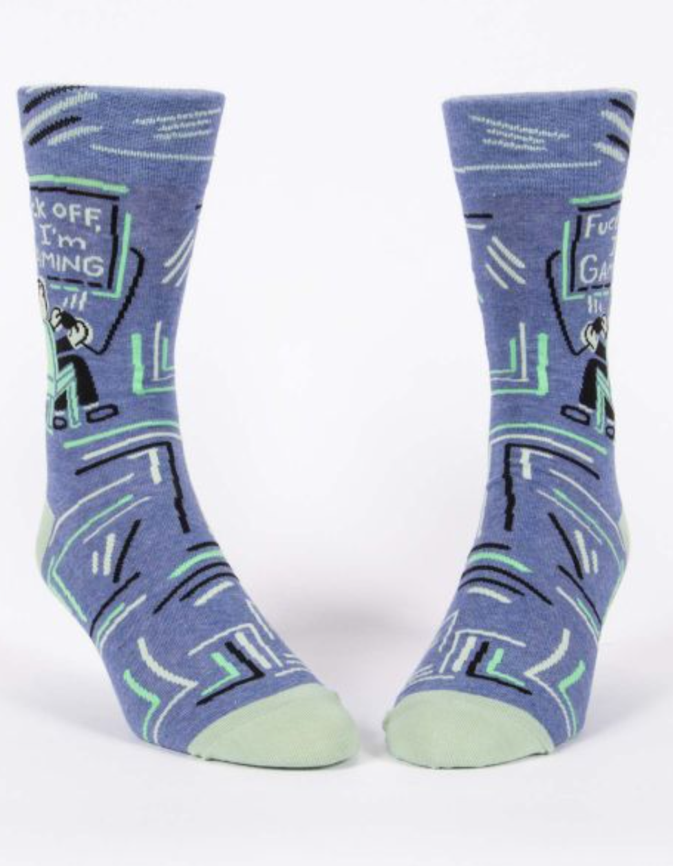 F*ck Off, I&#39;m Gaming Socks - Men | JV Studios Boutique