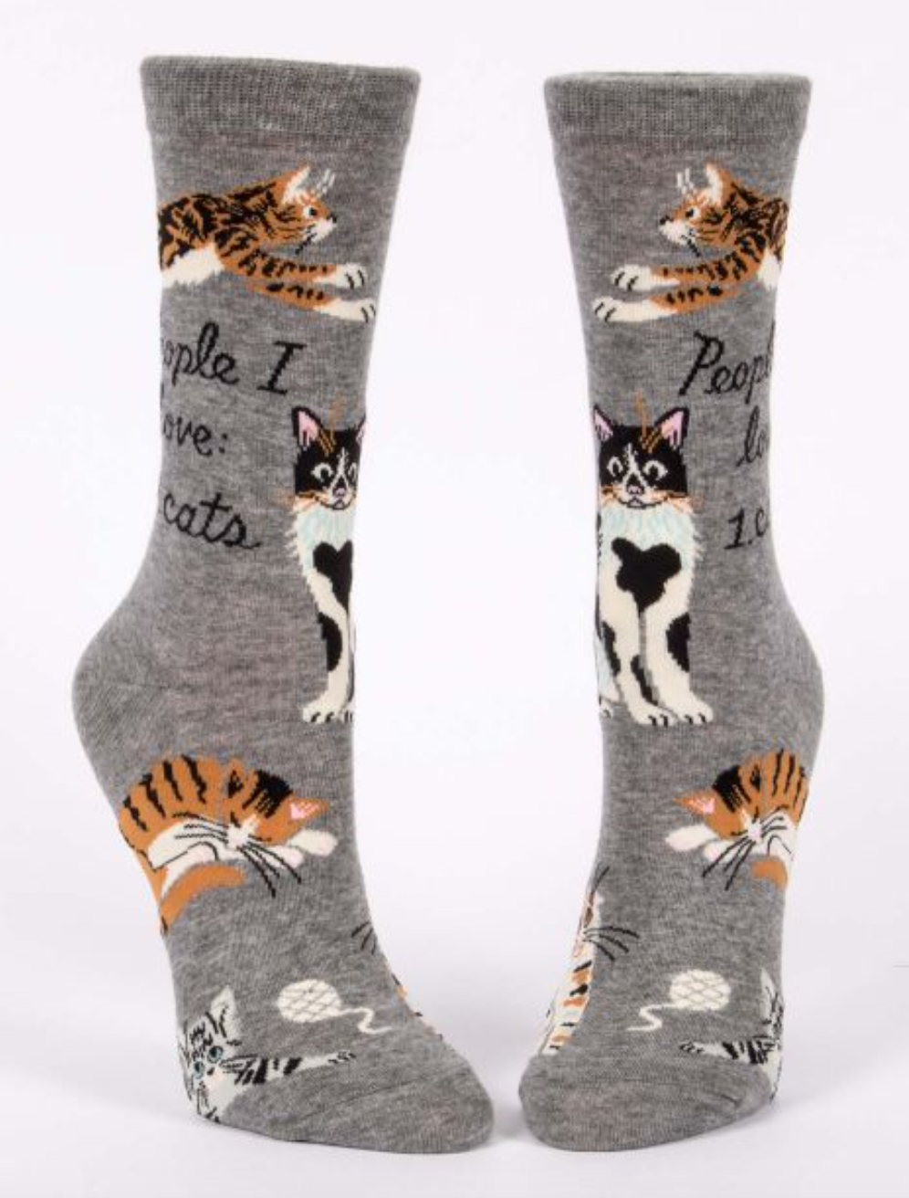 People I Love: Cats Crew Socks