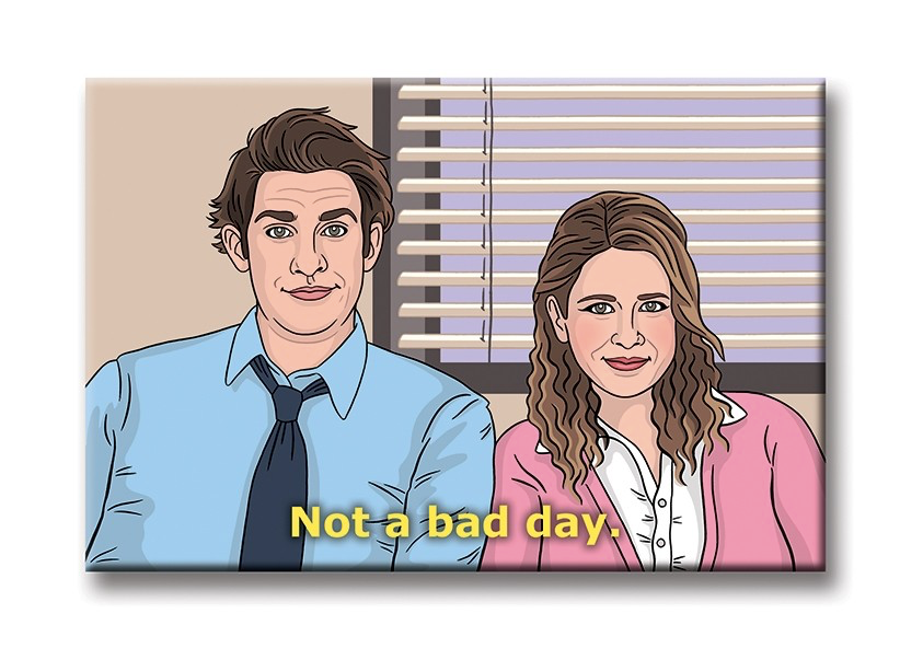 Jim &amp; Pam Magnet