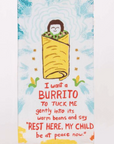 I Want a Burrito - Dish Towel