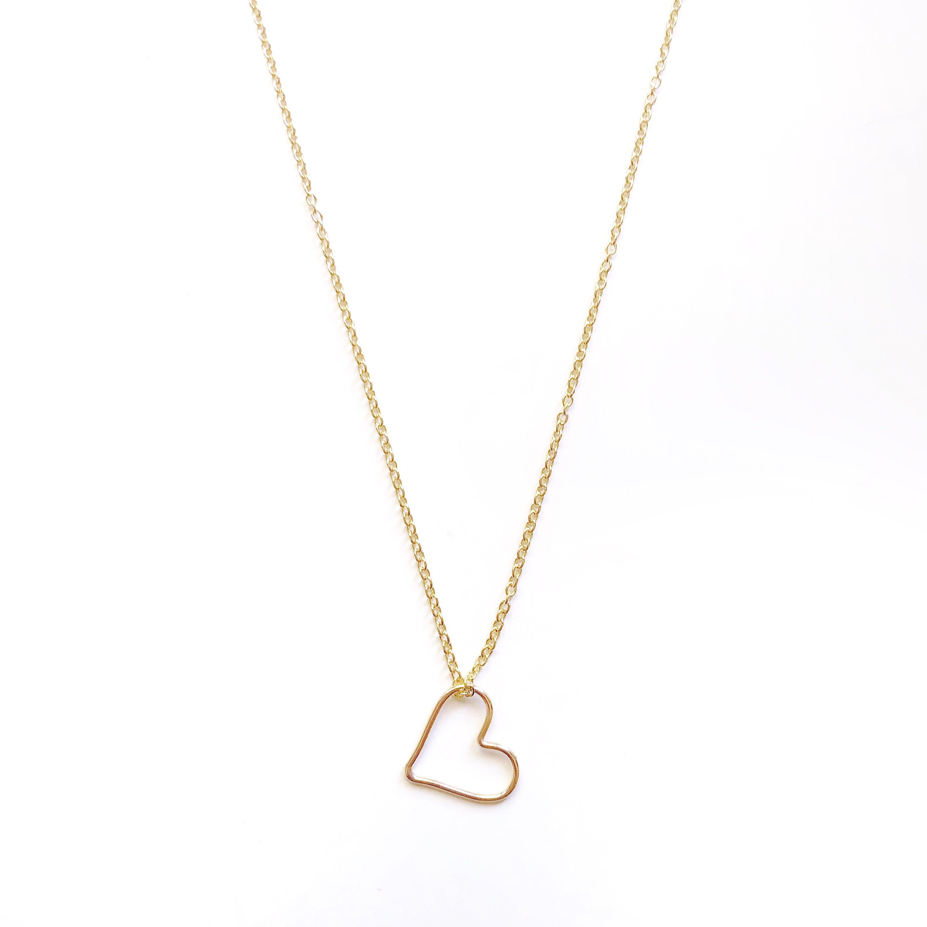 Open Heart Necklace