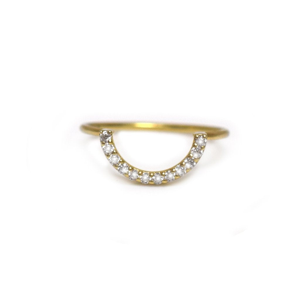 Ultimate Diamond Arc Ring | LA KAISER | JV Studios Boutique