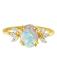 La Kaiser | Treasured Love Ring: Opal & Diamond
