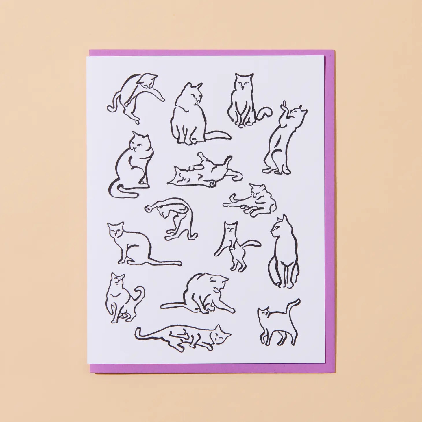 Cattern - Greeting Card
