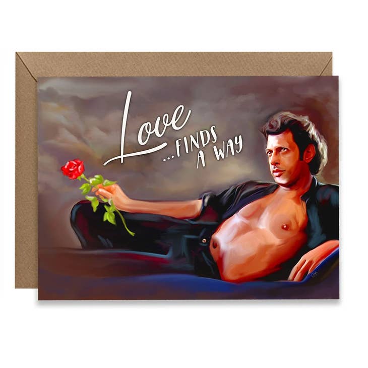 Jeff Goldblum Love - Greeting Card