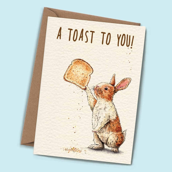 A Toast To You - Greeting Card