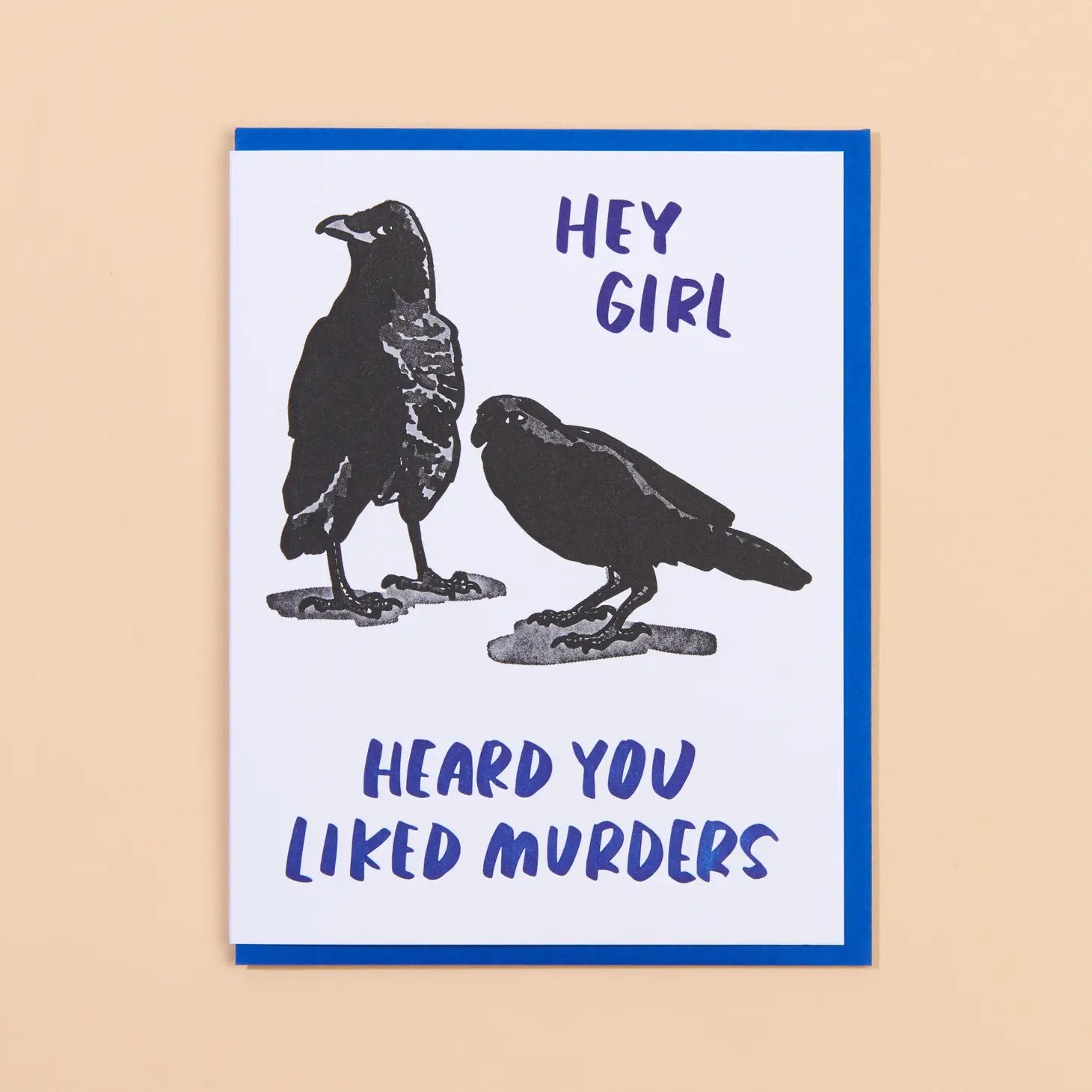 Murder - Greeting Card