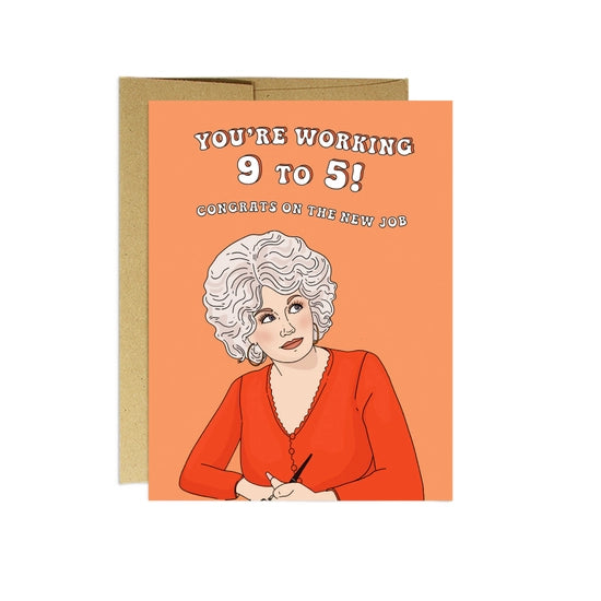 Workin&#39; 9 to 5 - Greeting Card