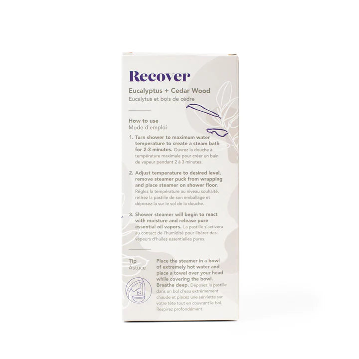 The Bathologist | Recover Shower Steamers