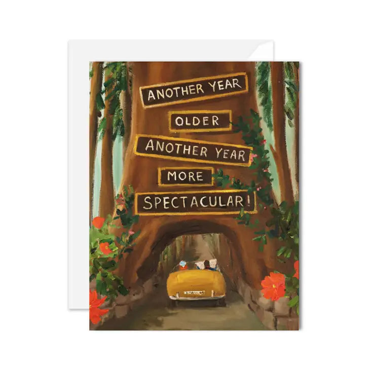 Redwood Birthday - Birthday Card