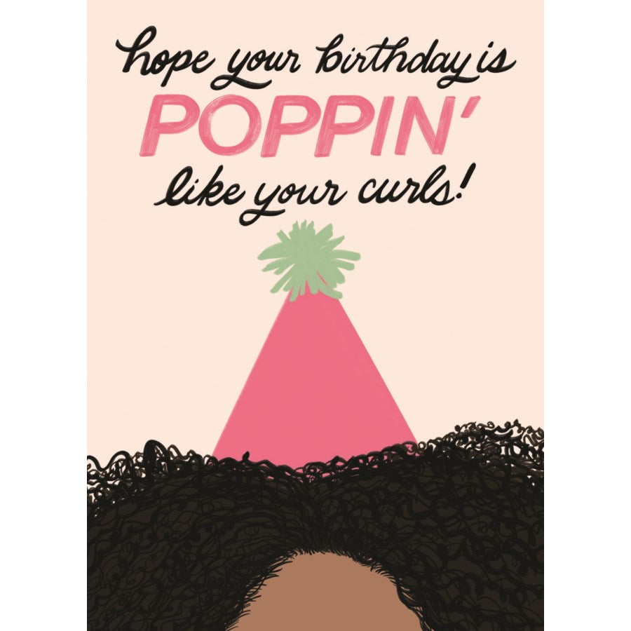 Poppin&#39; Birthday - Greeting Card