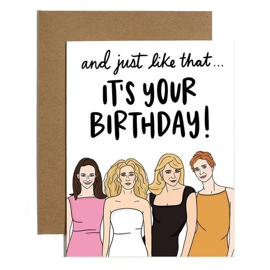 Sex and The City Birthday - Greeting Card