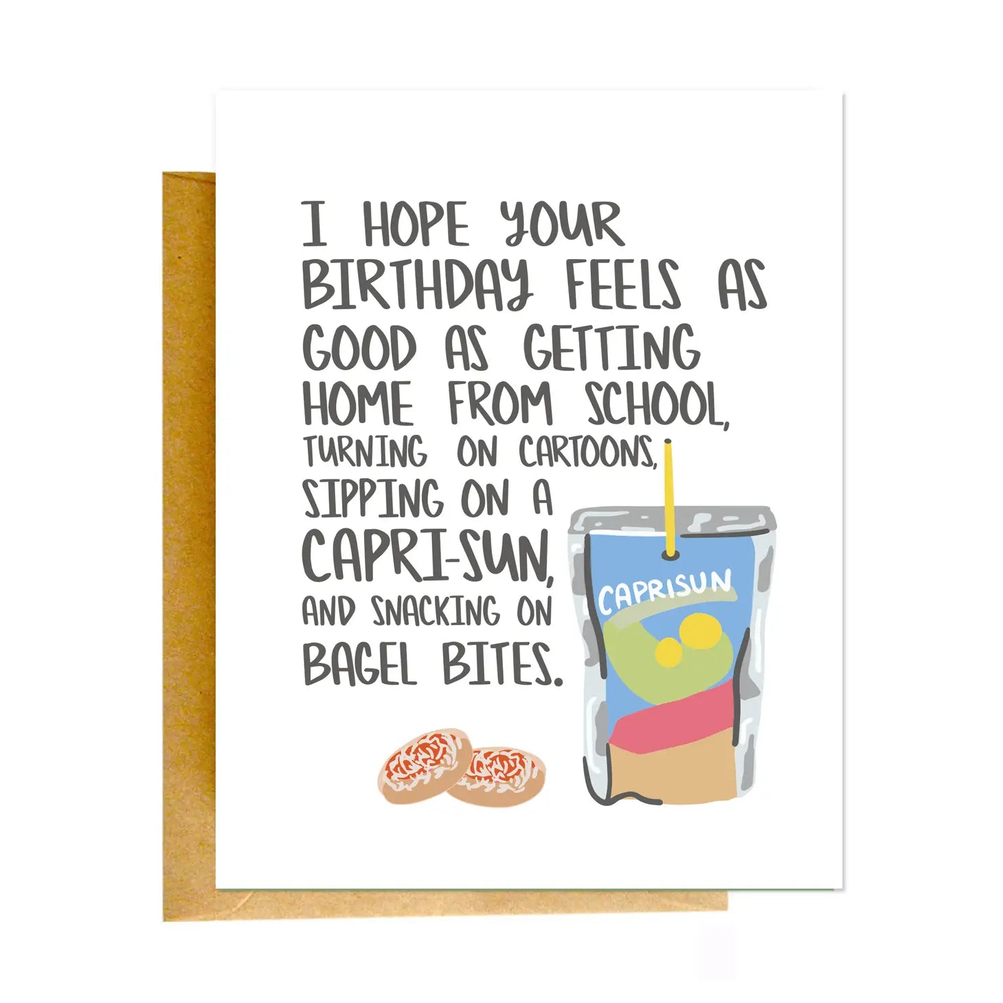 Bagel Bites - Greeting Card