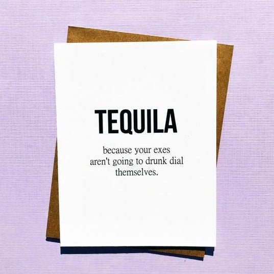 Tequila - Greeting Card