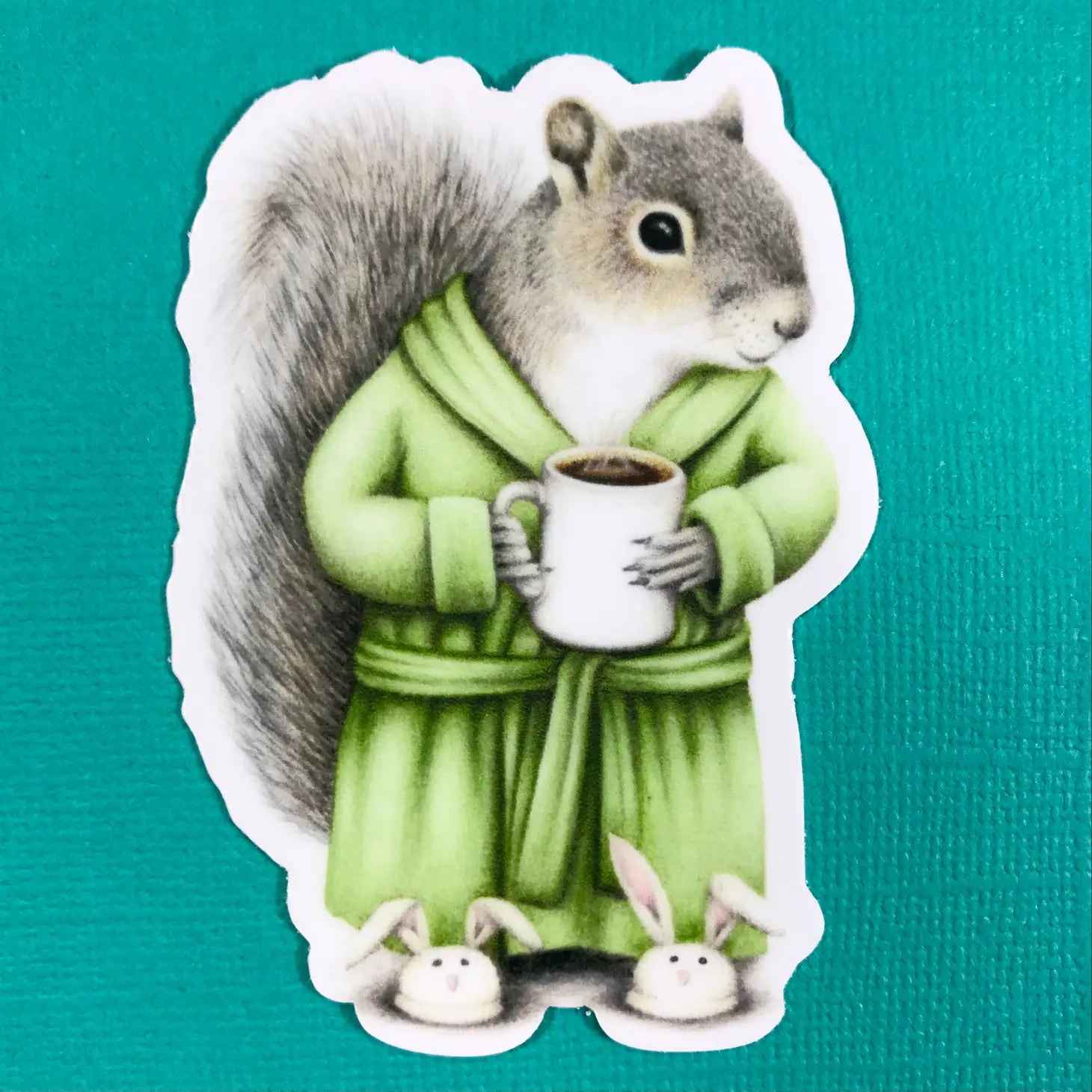 Coffee Squirrel | Sticker