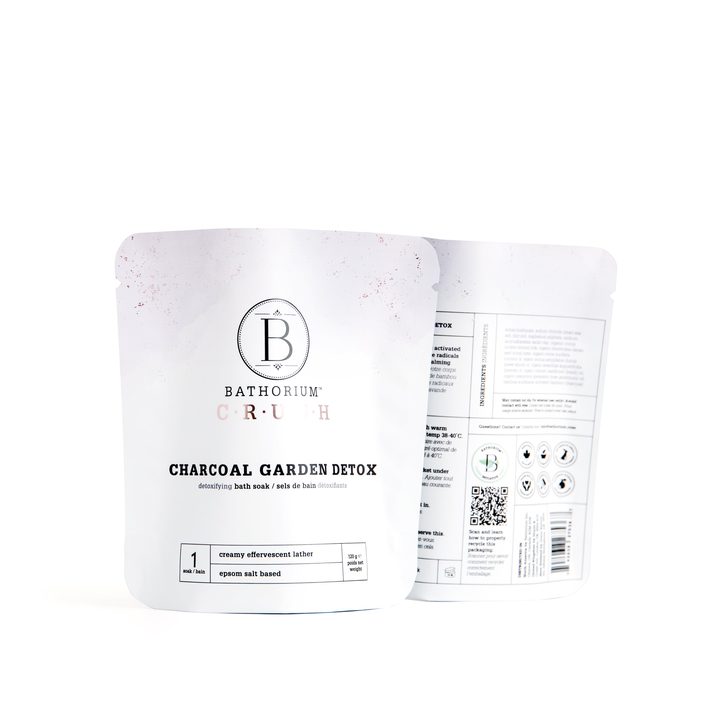 Bathorium | Bath Soak: Charcoal Garden Detox