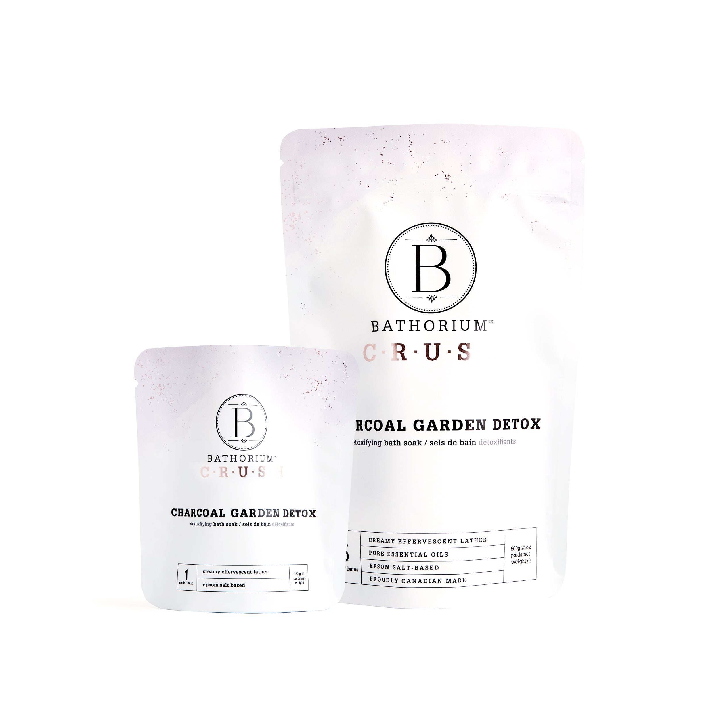 Bathorium | Bath Soak: Charcoal Garden Detox