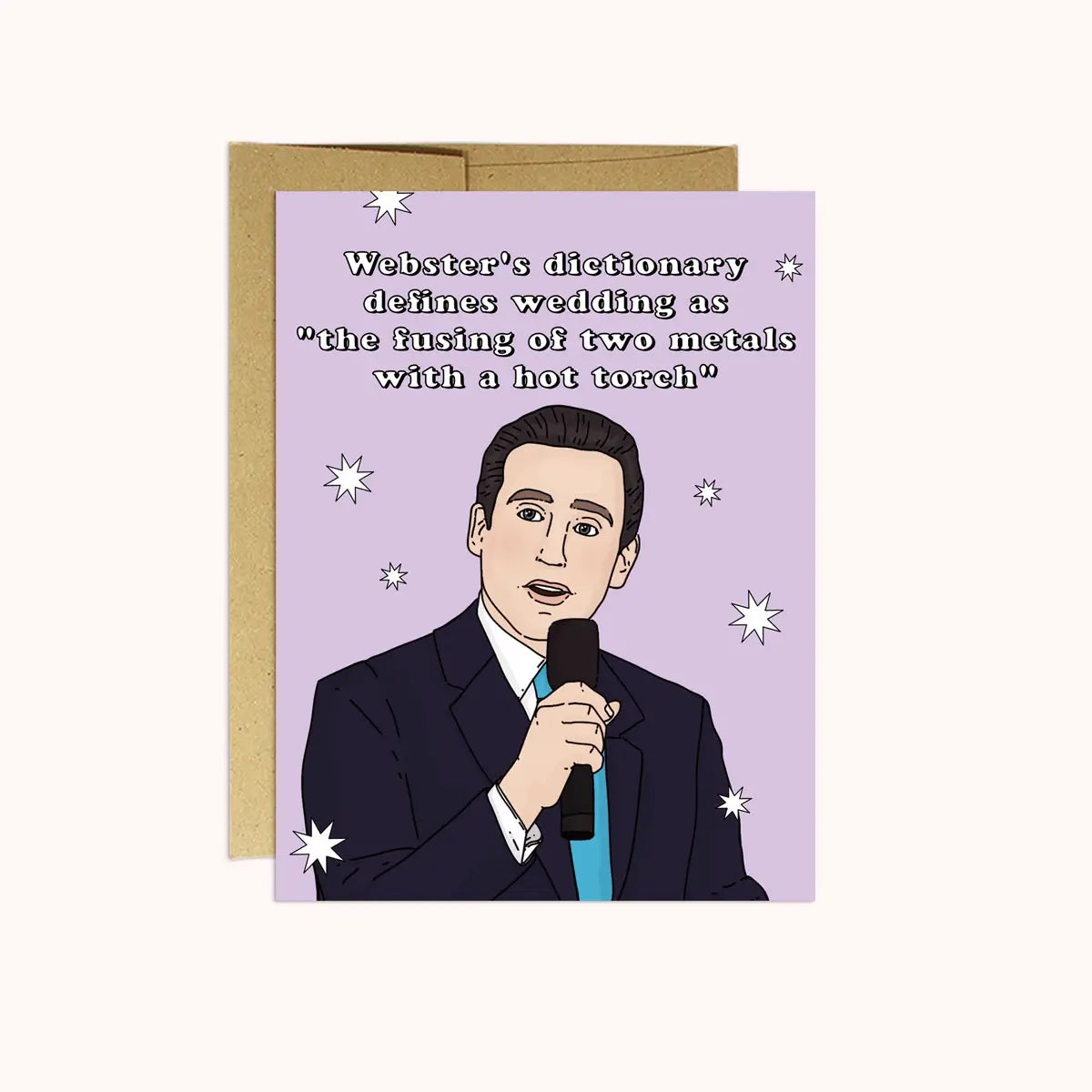 Michael Scott Wedding - Greeting Card