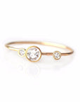 14k Gold Diamond Adele Ring | LA KAISER | JV Studios Boutique
