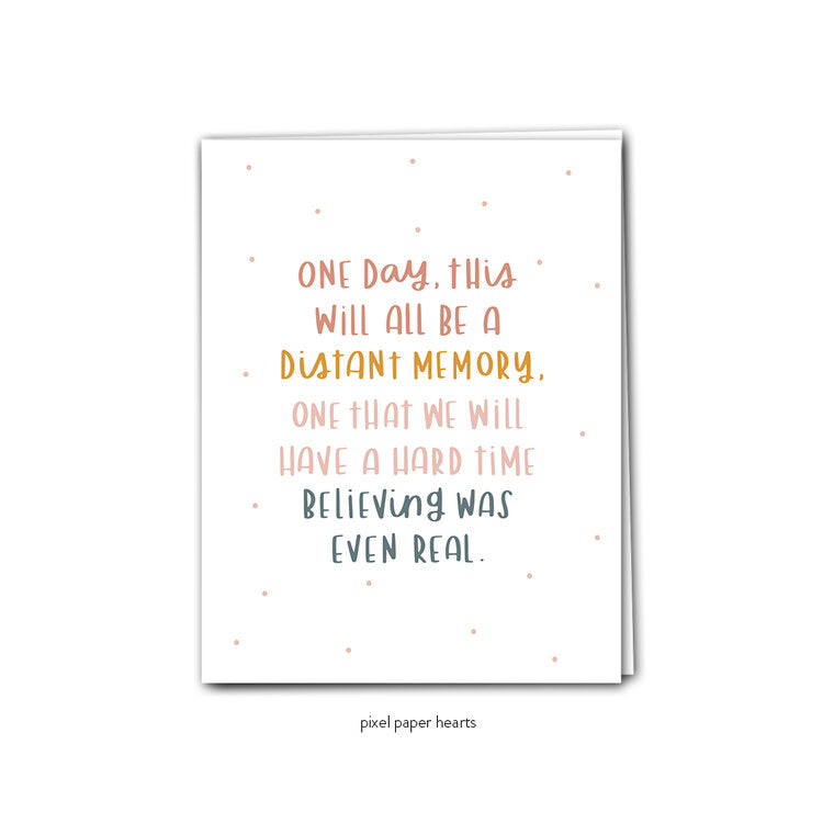 Distant Memory - Greeting Card