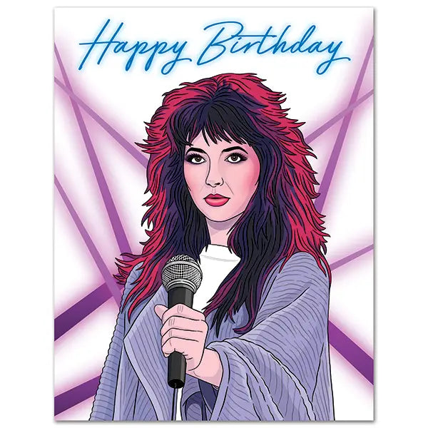 Kate Bush Birthday - Greeting Card