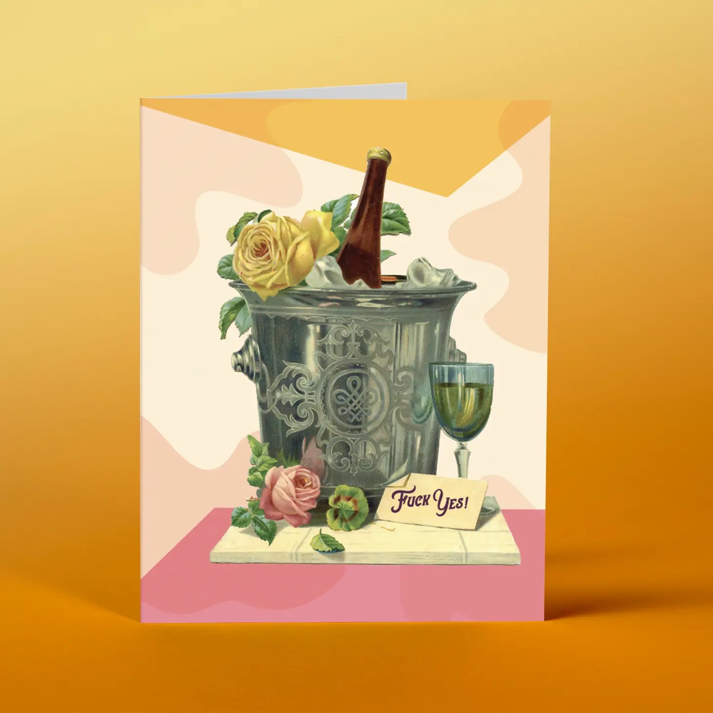 Champagne Yes! - Greeting Card