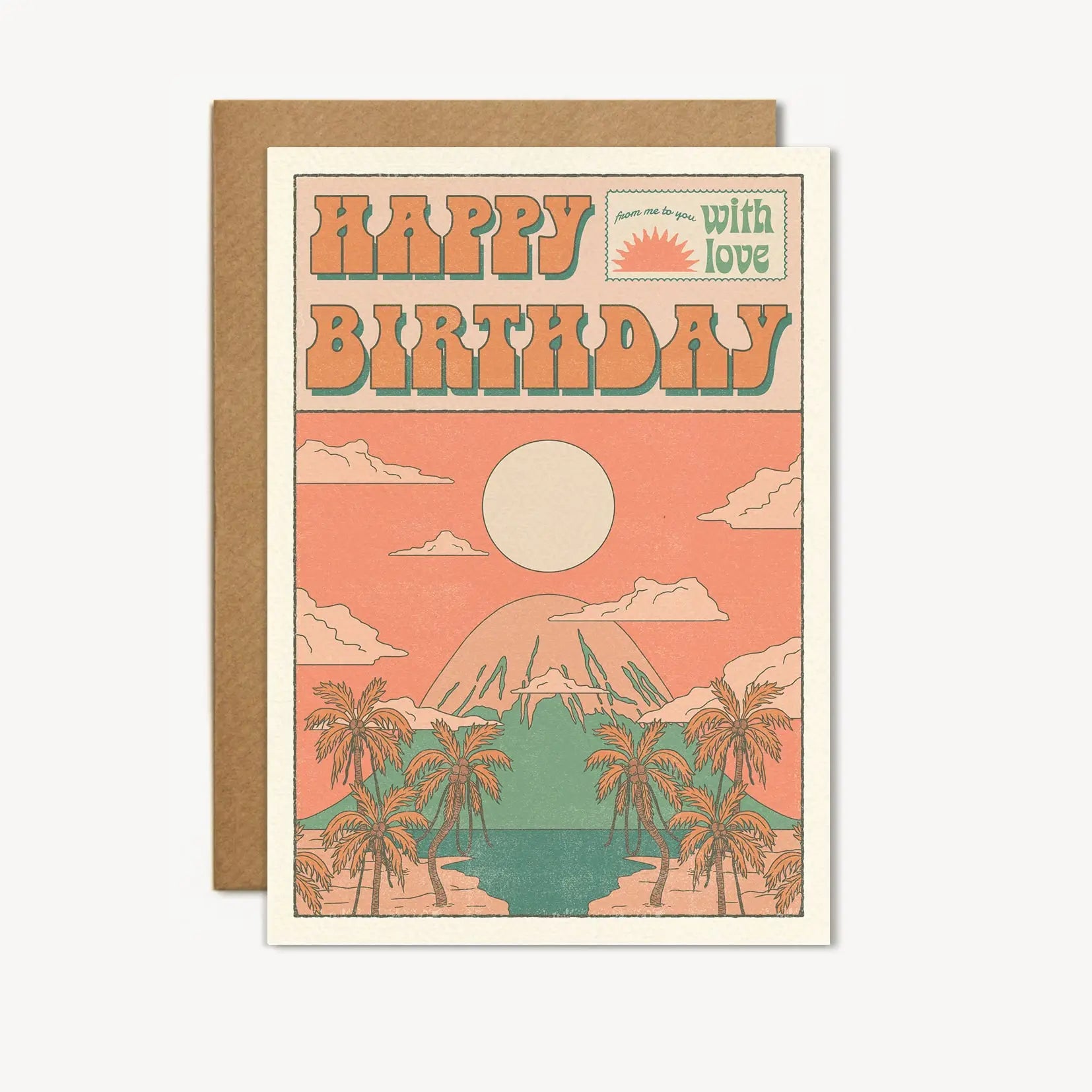 Happy Birthday with Love - Greeting Card