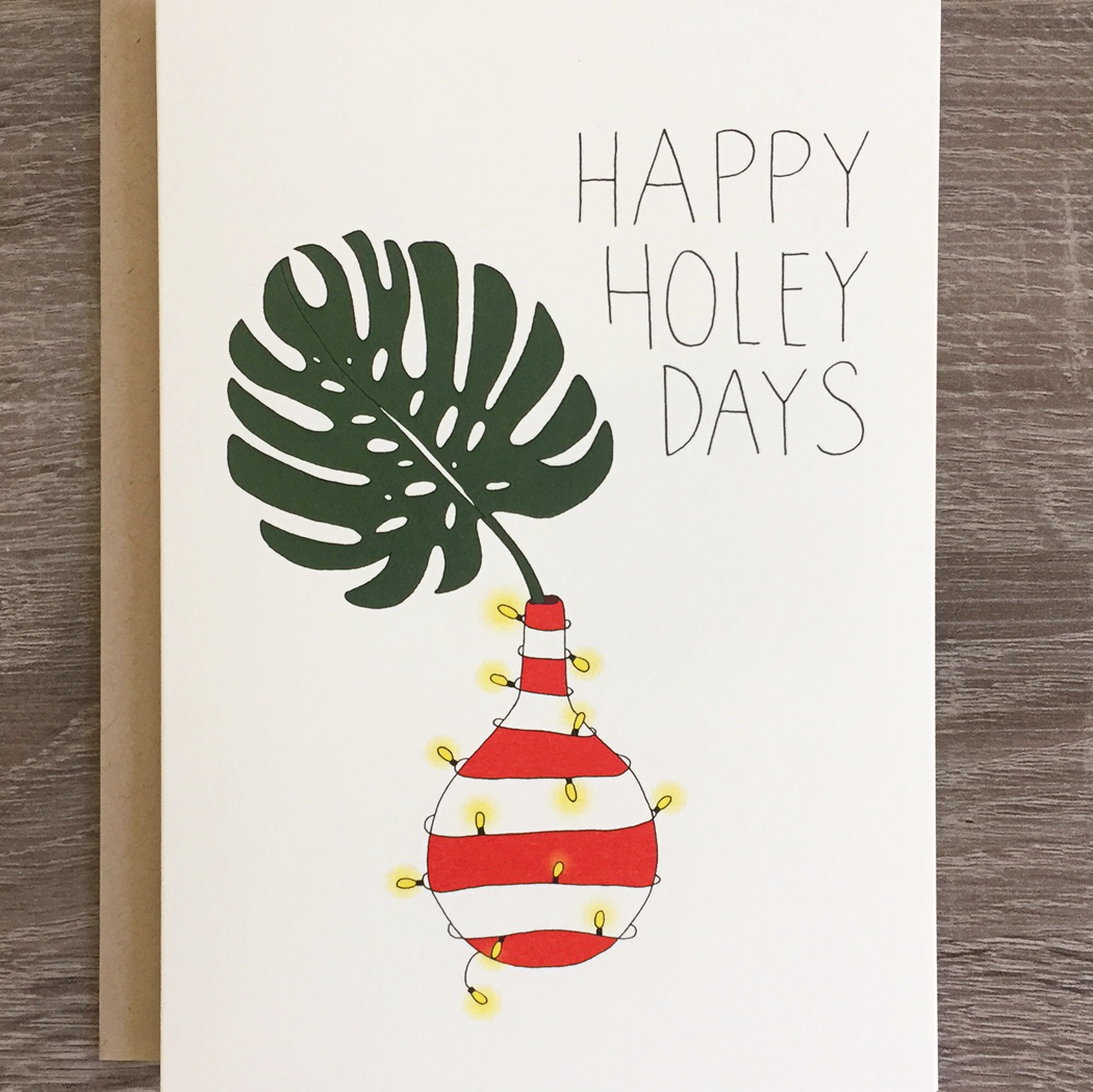 Happy Holey Days - Holiday Card