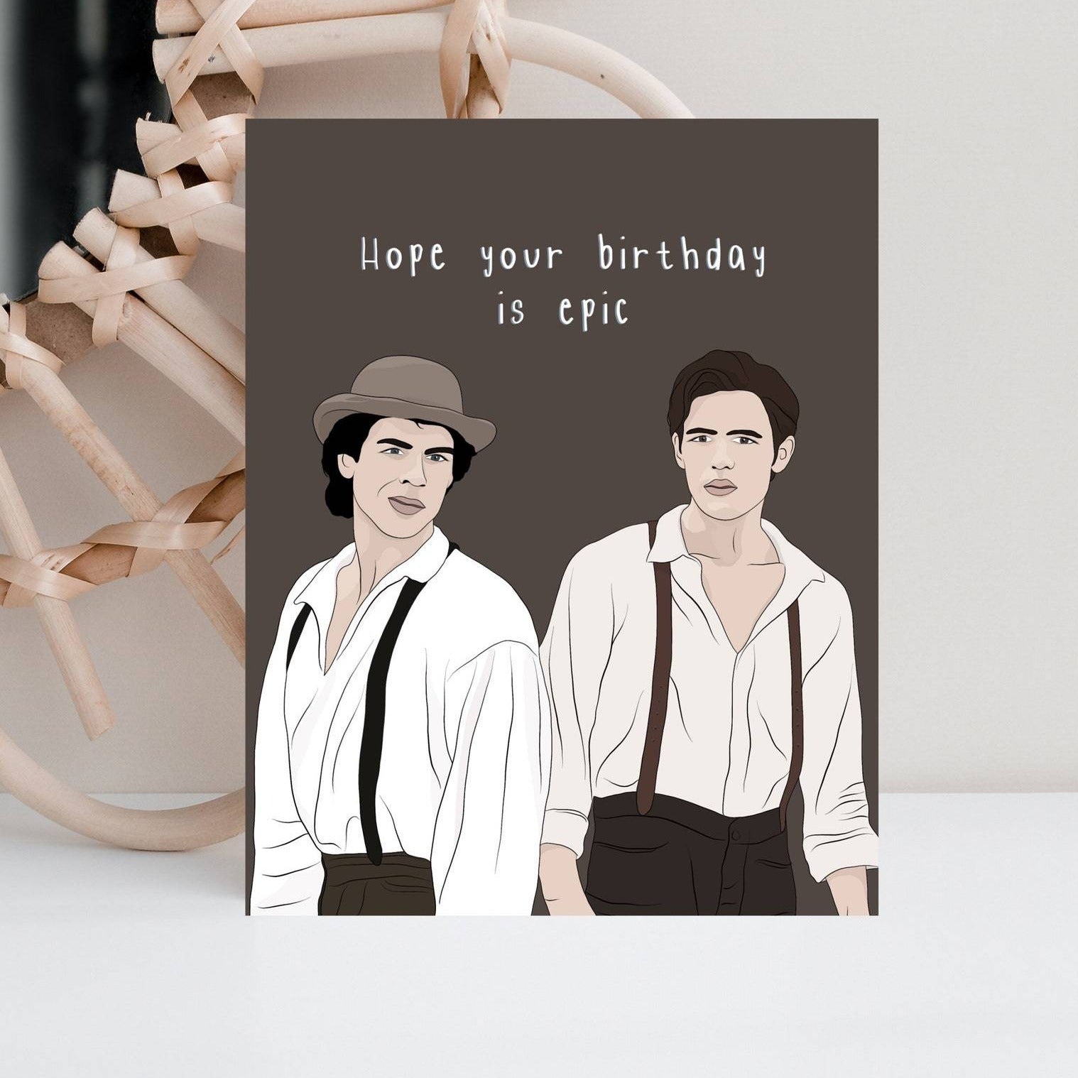 Vampire Diaries Epic Birthday - Greeting Card