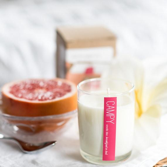 CAMPY CANDLES | Breakfast in Bed Candle | JV Studios & Boutique