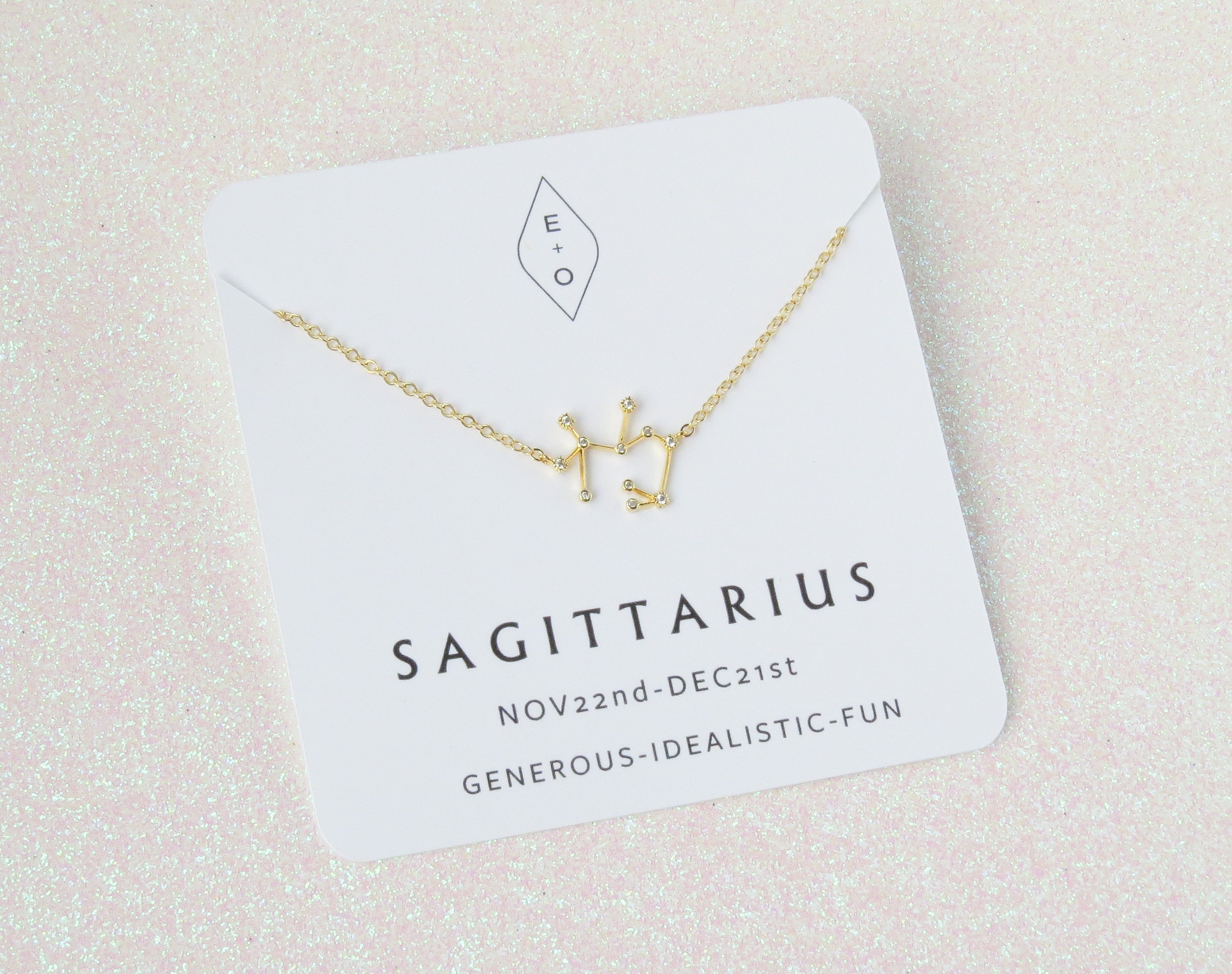 Zodiac Constellation Necklaces