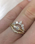 14k Gold Diamond Adele Ring | LA KAISER | JV Studios Boutique