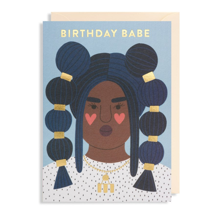 Birthday Babe - Greeting Card