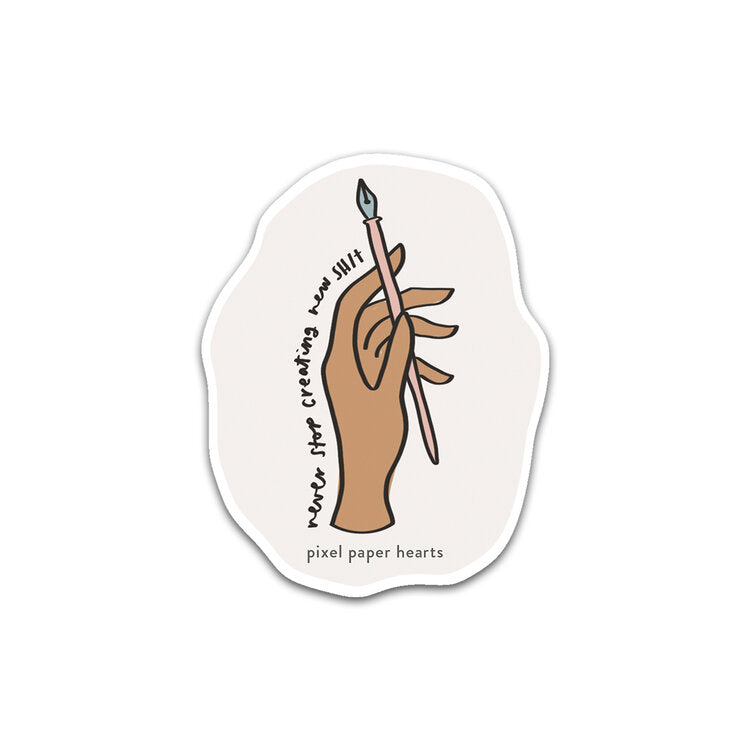 Creating New Shit Sticker