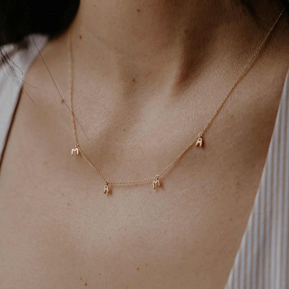 Mama Necklace | 14K Gold