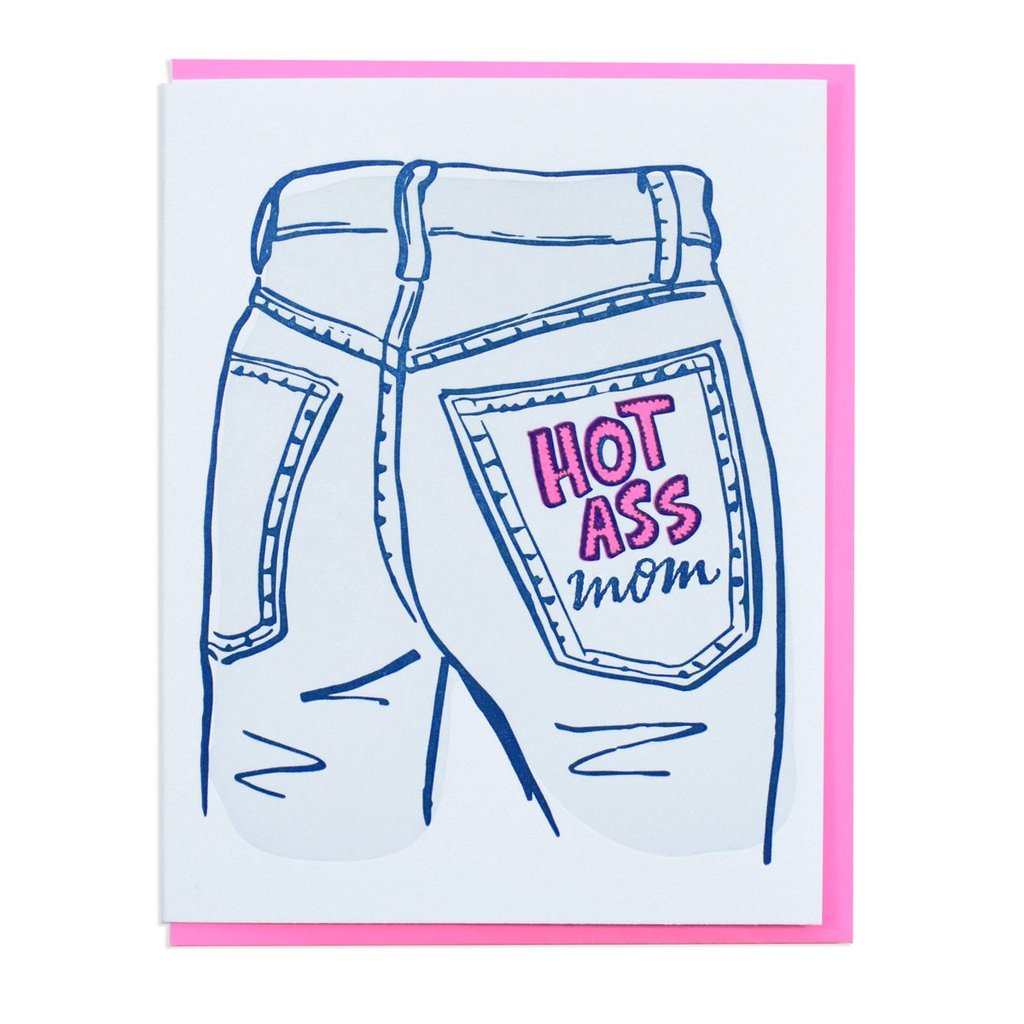 Mom Jeans - Greeting Card