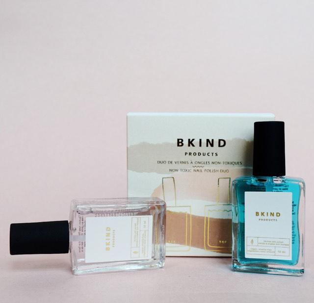 Non-Toxic Nail Polish Duo: Base &amp; Top Coat | BKIND | JV Studios Boutique