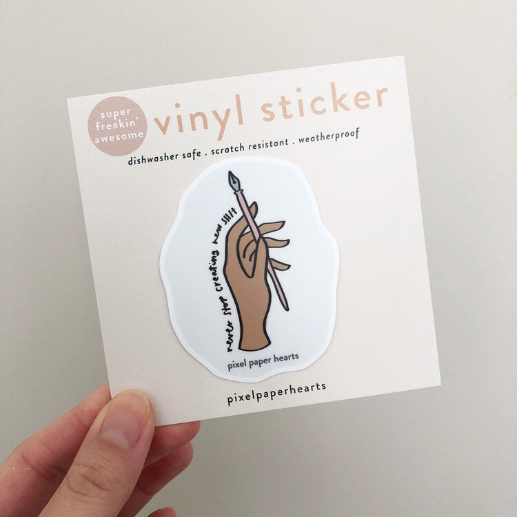 Creating New Shit Sticker