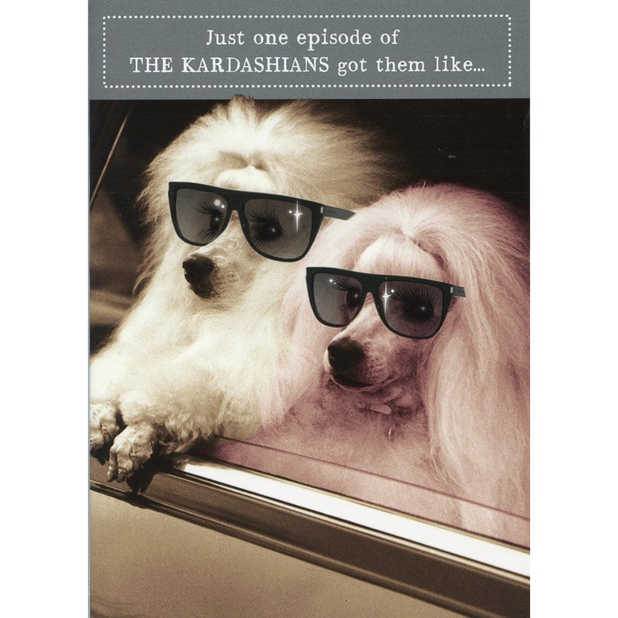 One Episode Of The Kardashians  | Greeting Card